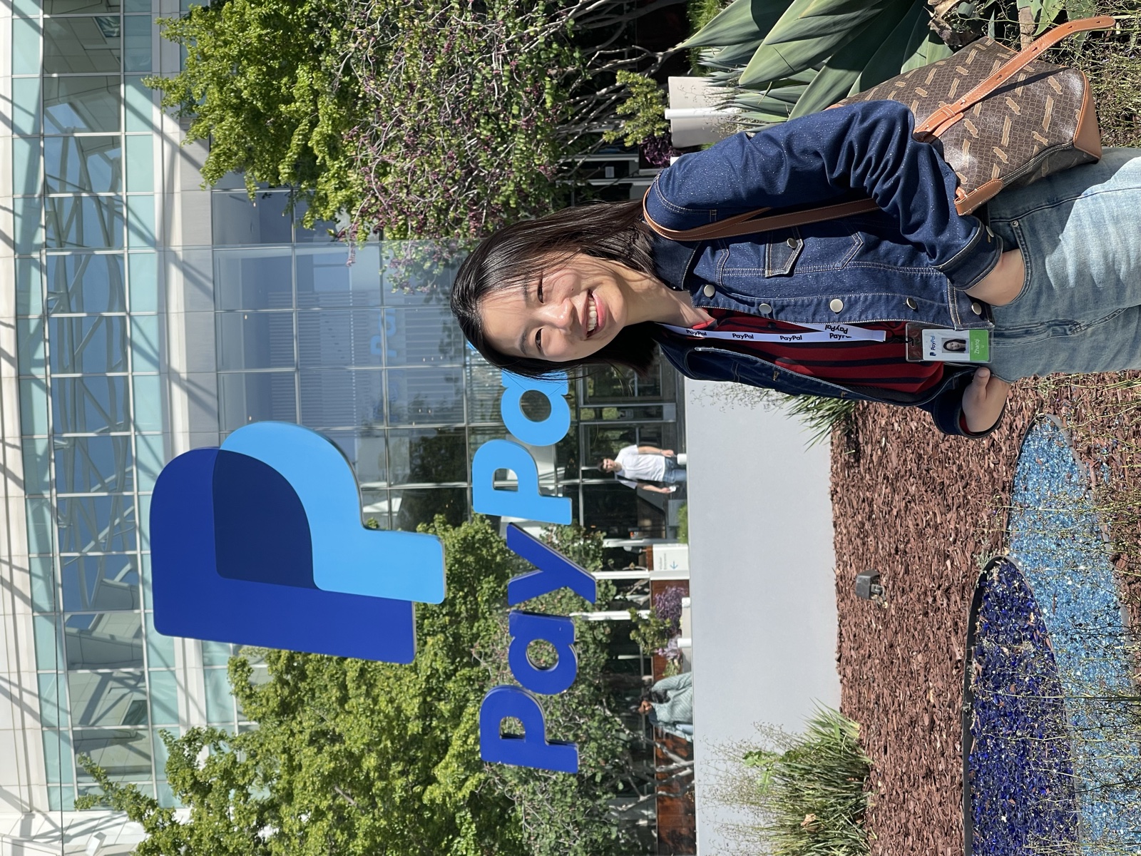 Zhanqi (Kei) Li at PayPal's San Jose campus